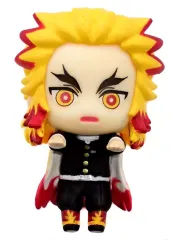 【中古】トレーディングフィギュア 煉獄杏寿郎(真顔) 「鬼滅の刃 ちょこっとひっかけフィギュアぷち～煉獄さんがいっぱい～」 ナムコ限定