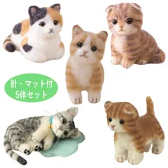 羊毛フェルト【inuinuページ♬】三毛猫ちゃん ホールケーキ 3set❀ 楽天市場】三毛猫 フェルトの通販