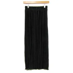 クラシカルエルフ ロングプリーツスカート ボトムス レディース Mサイズ ブラック CLASSICAL ELF