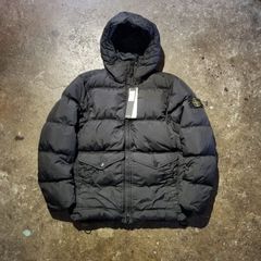 STONE ISLAND 24aw Crinkle Reps Hooded Down Jacket S ストーンアイランド ダウンジャケット 811540723-V0029
