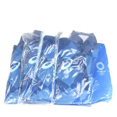 アシックス 東京2020 オリンピック ジャケット ポロシャツ 4点セット 未使用 Mサイズ スポーツウエア まとめて メンズ asics