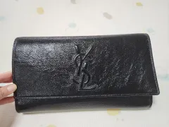 未使用級✨サンローラン 長財布 ラウンドファスナー リヴゴージュ レザー 緑 2025年最新】イブサンローラン 財布 グリーンの人気アイテム