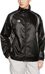 【新品】【Sサイズのみ】Champion(チャンピオン) メンズ ウィンドブレーカー ジャケット 吸光熱変換機能 防寒 保温 防風　ブラック C3LSC21-090-S
