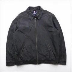 値下げ 美品chaps ralph lauren黒レザージャケット m CHAPS
