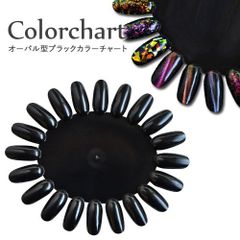 【送料無料】カラーチャート ジェルネイル 色見本 ミラーパウダー ホログラム ラメ ブラック ジェルネイル ネイル ネイルカラーチャート ネイル用品 道具 チャート カラーカラー  ネイルアート ネイルサロン ディスプレイ ネイル工房【ブラックカラーチャート】