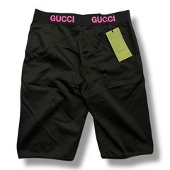 GUCCI ロゴジャガードハーフレギンス - メルカリ