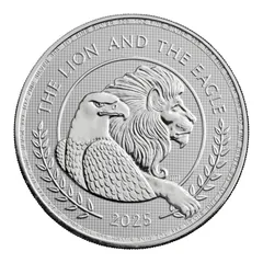 純銀 1オンス 銀貨4枚セット 2024年 (新品) イギリス「北欧神話シリーズ・オーディン」純銀 1