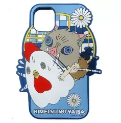 【中古】携帯ジャケット・カバー 嘴平伊之助 オリジナルスマホケース 「鬼滅の刃×ローソン」 たまるよスタンプキャンペーン 当選品