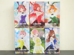 五等分の花嫁 Trio - Try - iT Figure カラーバニー 5種 パステルドレス 1種 フィギュア 6点セット 未開封品