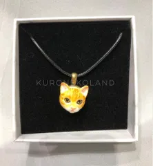 【ネックレス】送料無料 猫 ハンドメイドアクセサリー ネックレス 猫アクセサリー  猫好き かわいい キャット ネコ 猫雑貨 千葉  ねこグッズ  cats goods chiba