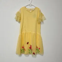 新品未使用 タグ付き ZARA Girls. ザラガールズ サイズ152 11〜12才 女の子 ワンピース レース 刺繍柄 可愛い おしゃれ 夏