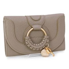 ★【SEE BY CHLOE / シーバイクロエ】HANA ハナ 折財布 グレージュ (CHS17WP783305 23W MOTTY GREY) 21AW [新品] [訳あり]