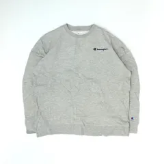 【最終値下げ SALE】Champion チャンピオン ワンポイント スウェット 杢グレー 裏パイル Ｌ　B202507