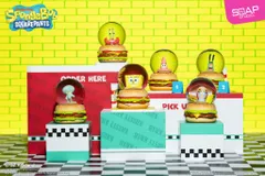 SOAP STUDIO ソープスタジオ スポンジ ボブ ミニカーニバーガー スノードーム ブラインドボックス フィギュア グッズ コレクション ホビー