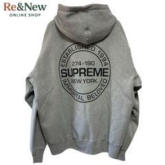 Supreme パーカー グレー ESTABLISHED 1994 - メルカリ