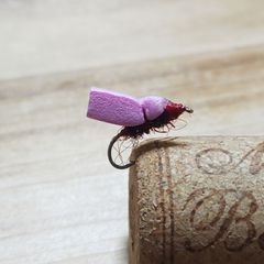 ■ELK■　フロートフライ　ピンクウィング　7本　完成品フライ　フライフィッシング　ドライフライ