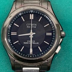 BR43 シチズン・エコドライブ 電波・ソーラー時計 日付つき - メルカリ