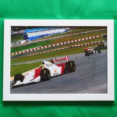 アイルトン・セナが色鉛筆で描いた作品 アイルトン・セナが色鉛筆で