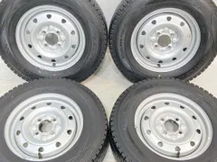 165R13 6PR 
ダンロップ ウィンターマックス SV01 
　 TOPY M70 
13x5.0  100-4穴 
中古タイヤ スタッドレスタイヤ ホイールセット 4本セット
 w13240125026