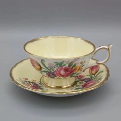 パラゴン paragon カップ＆ソーサー イエロー ヴィンテージ 1960～1965年