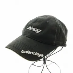 BALENCIAGA(バレンシアガ) BLNCG NEWS CAPキャップ ブラック