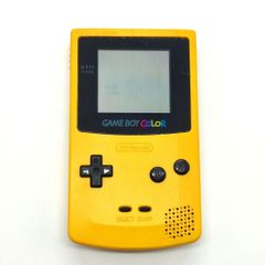 【動作品】Nintendo ゲームボーイカラー イエロー 任天堂