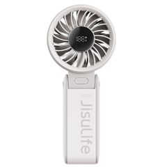 JISULIFE Life7 ハンディファン 3600mAh 折り畳み式 ブラック グレー