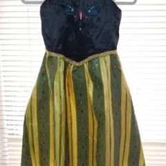 訳あり品　女の子プリンセスドレス　アナ風　100ｃｍ