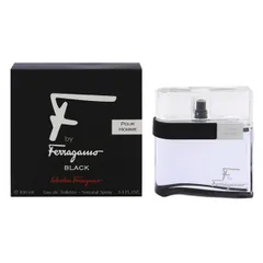エフ バイ フェラガモ プールオム ブラック EDT・SP 100ml 香水 フレグランス F BY FERRAGAMO BLACK POUR HOME SALVATORE FERRAGAMO 新品 未使用のサムネイル