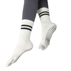 ☆ 화이트 ☆ 5 손가락 양말 스타킹 요가 양말 pmysocks15 5 손가락 양말 여성 미끄럼 방지 스타킹 요가 양말 5 손가락 양말 어긋나 떨어지기 어려운 요가웨어 미끄럼 방지 피곤하지 않는 경량 가벼운 따뜻한 방한