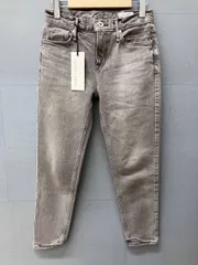 Upper hights アッパーハイツ THE STELLA 13G219-IETN パンツ レディース 23インチ タグ付き グレー  ダメージ ジーンズ 