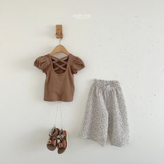 ＜韓国子ども服＞【Aladin】Cool Puff Tee　クールTシャツ　Mサイズ/88-95cm