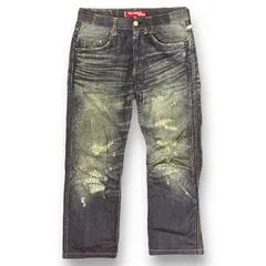 JUNYA WATANABE MAN COMME des GARCONS × Levi's Print Denim 転写 デニム パンツ ジュンヤワタナベ コムデギャルソン リーバイス WE-P203  インディゴ XS  63193Aのサムネイル