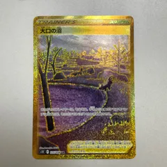 汎用カード 大地の器 UR 基本エネルギー UR 大口の沼 UR 大口の沼 UR(ポケモンカードs11a パラダイムトリガー)