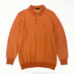 ■美品!Loro Pianaロロピアーナ／ハーフジップアップニット　50-L濃茶 2881000000057857-1.jpg