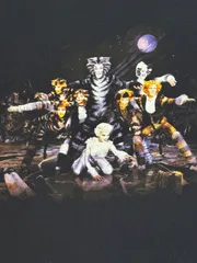 90s   両面プリント　cats   ヴィンテージ　tシャツ　ミュージカル　映画　ムービーt  movie   劇団四季　ライオンキング　アニー