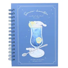 【メール便】シナモロール 方眼ノート A6リングノート エモーショナルスカイドリンク サンリオ ティーズファクトリー 新学期準備文具 キャラクター グッズ 