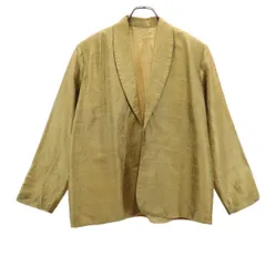 長袖 ジャケット ゴールド メンズ 古着 【240204】