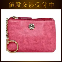 週末セール！シャネル　カメリアエンボス キーリング付 コインケース CHANEL （新品・未使用品）シャネル ココマーク カメリア