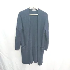 ◇ ⊇ BEAUTY & YOUTH ビューティアンドユース 長袖 カーディガン サイズF ネイビー系 レディース E  【1411280026212】