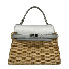 未使用級 a-jolie アジョリー カゴバッグ 籠 ハンドバッグ a-jolie アジョリー かごバッグ サングラスちゃんかごバッグL si-2403