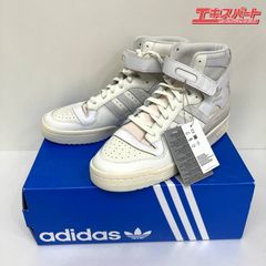 【新品未使用】 adidas アディダス FORUM フォーラム FY4576 ハイカット スニーカー 29.5cm ホワイト ミスマ店