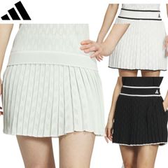 adidas PRIMEKNIT プリーツスカート ホワイト ゴルフウェア L - メルカリ