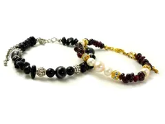 ペア ブレスレット パワーストーン 天然石 ペアブレスレット フリーサイズ アクセサリー メンズブレスレット