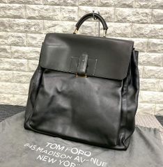 トムフォード レザー 旅行バッグ ボストン 鍵付き ネームタグ付 保存袋 