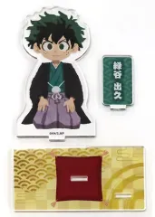 【中古】アクリルスタンド・アクリルパネル 緑谷出久 アクリルスタンド 新年Ver. 「僕のヒーローアカデミア×KITTE丸の内 ニューイヤーヒーローフェス」