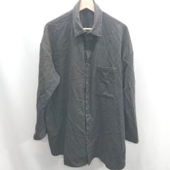 ◇ ⊇ EMMA CLOTHES 엠마 클로즈 빅 실루엣 긴팔 셔츠 사이즈 F 블랙 맨즈 E [1410100034253]