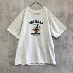 AS KNOW AS plus   アズノゥアズプラス　　ミッキーマウスプリント半袖Tシャツ  ライトグレー　レディース　Fサイズのサムネイル
