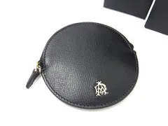 ■新品■未使用■ dunhill ダンヒル ウィンザー レザー コインケース コインパース 小銭入れ メンズ ブラック系 BJ1469