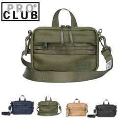 【04PC0805】PRO CLUB　(プロクラブ) Tech Shoulder pack ショルダーバッグ　アクセサリー　バッグ　ポーチ　プロクラブ　男女兼用 ユニセックス　旅行用　アウトドア　スポーツバッグ ロゴバッグ PROCLUB プロ クラブ